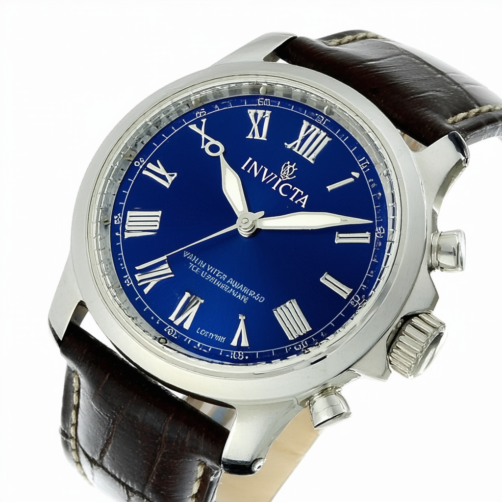 Invicta Vintage Hand Wind Blue Dial Men's Watch 38168