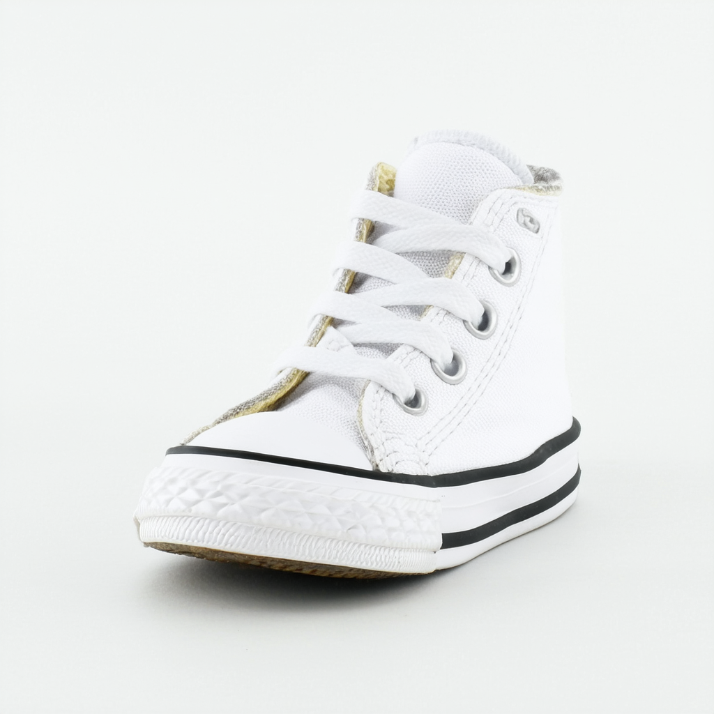 Converse Kids Ox Allstar White White Sneaker - 11.5