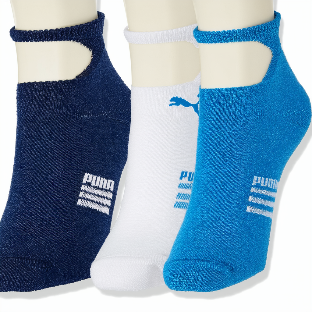 PUMA Men's 3 Pack Super Soft No Show Socks