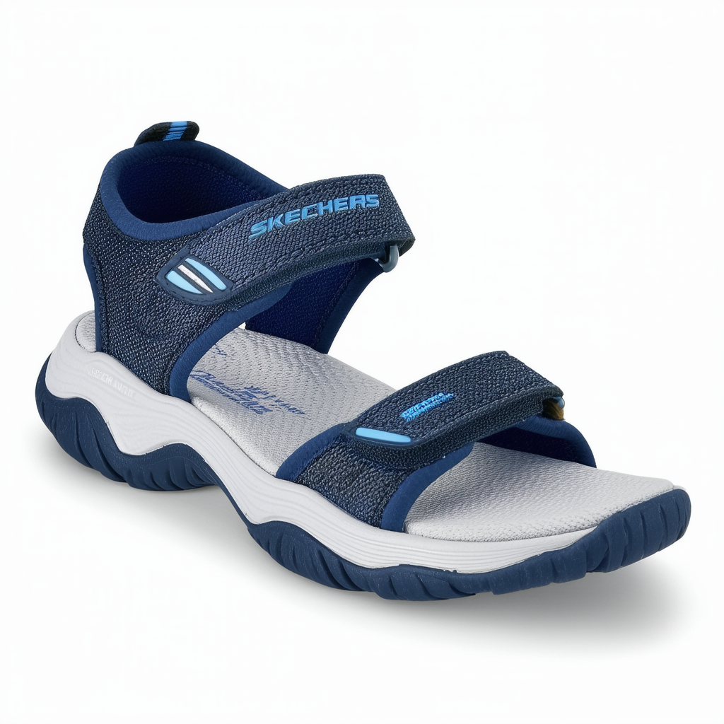 Skechers Kids Skech Air-80348L River Sandal With Memory Foam (Little Kid/Big Kid)