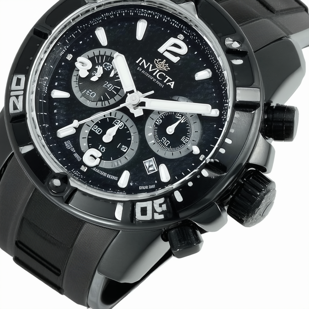 Invicta Men's 26443 Reserve Analog Display Quartz Black Watch