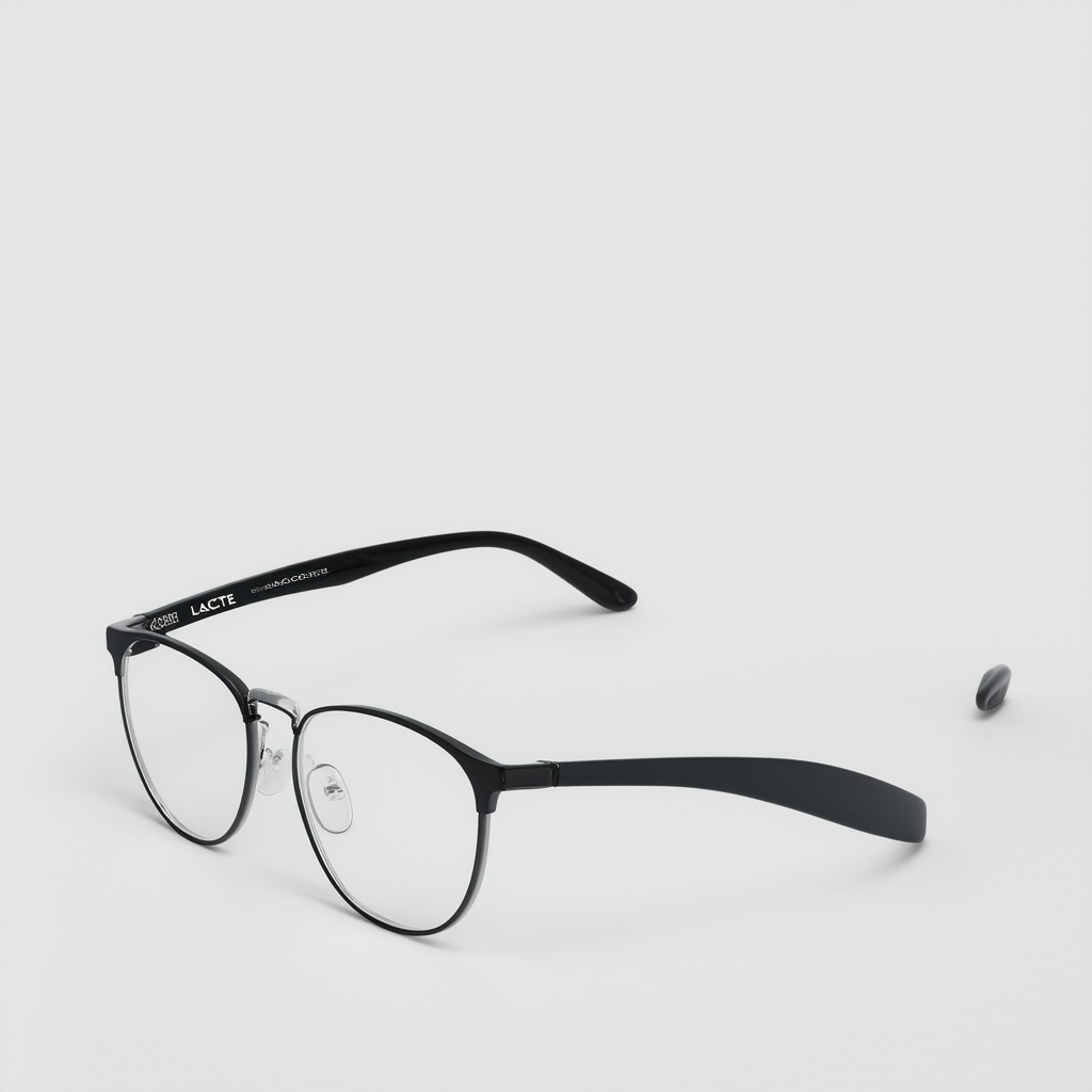 LACOSTE Eyeglasses L2167 001 Satin Black 53MM