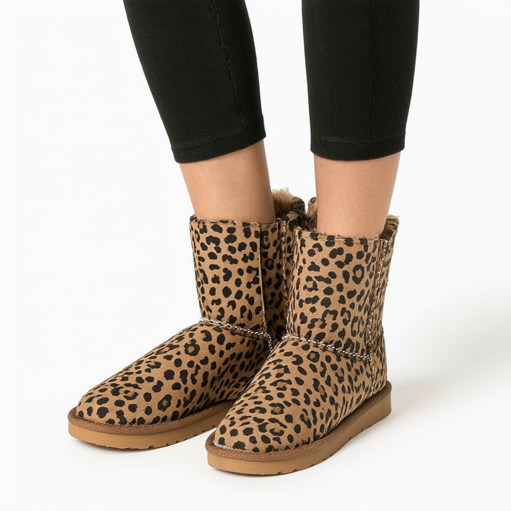 TOMS Women's Kala Booties Cheetah 10