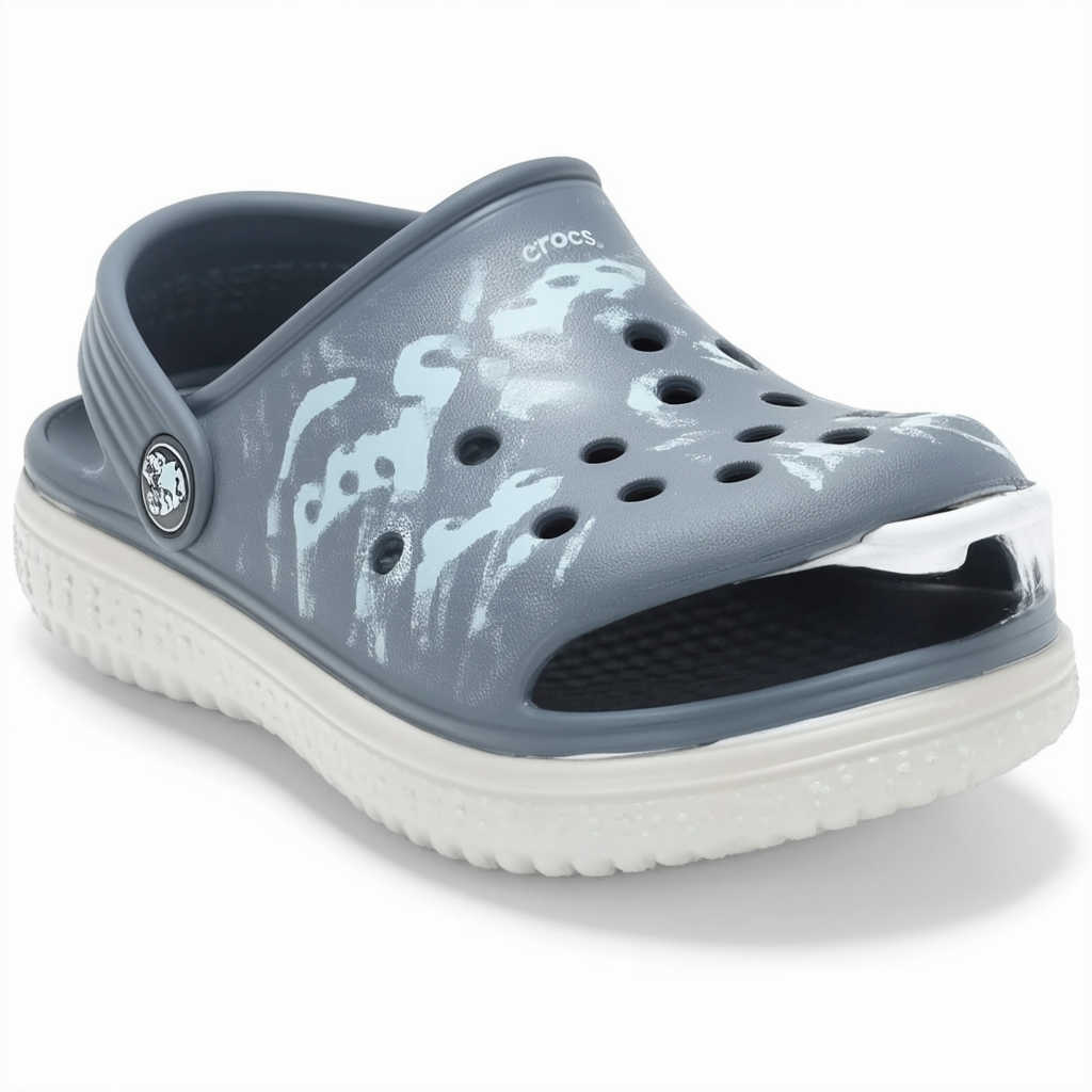 Crocs Unisex-Child Kids' Swiftwater Easy-on Logo Shoes Sneaker