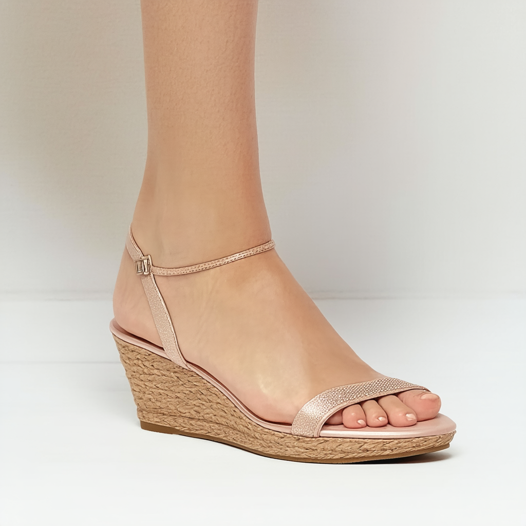 Anne Klein AK Women's Sweetheart Wedge Sandal