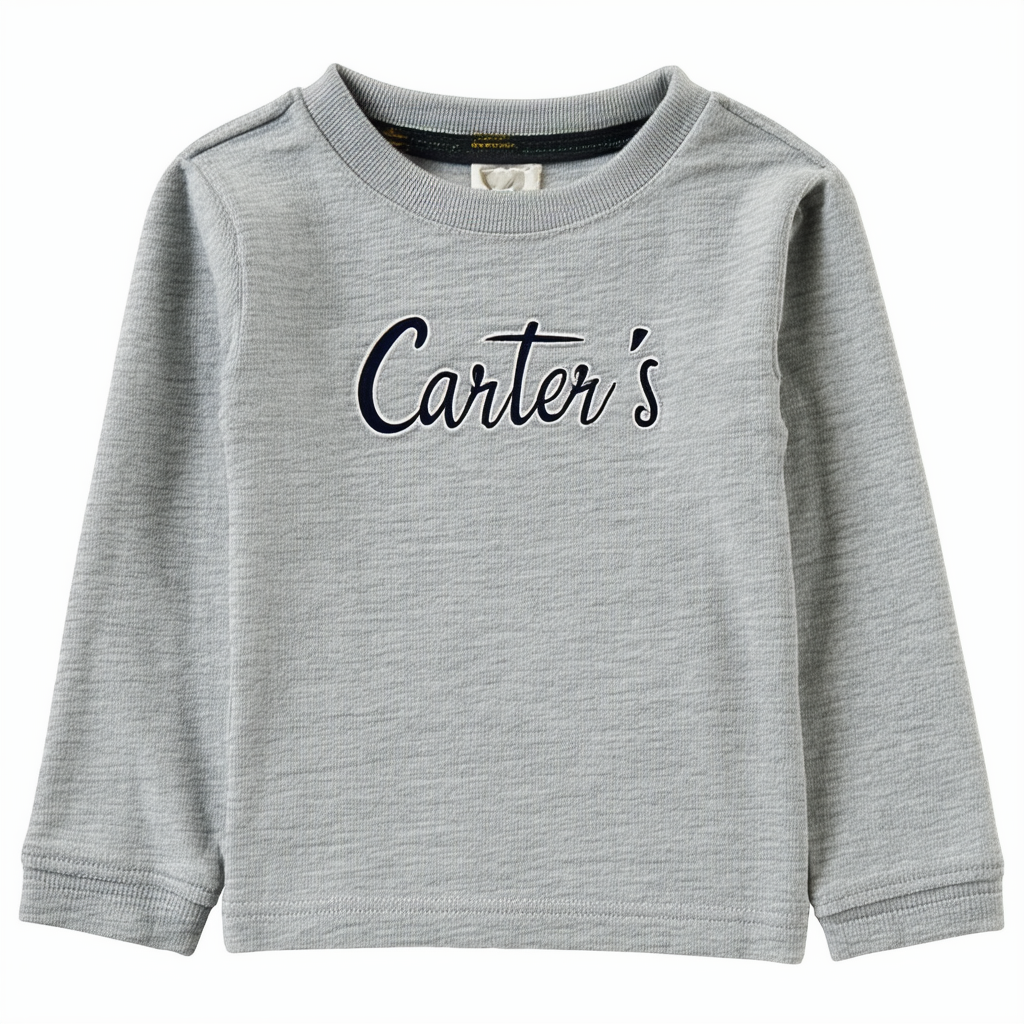 Carter's Graphic Thermal (Toddler/Kid) - Gray-2T