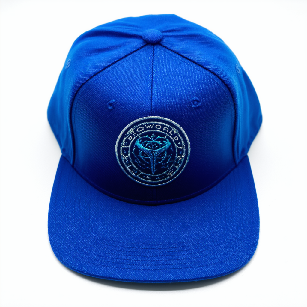 Bioworld Doctor Strange Embroidered Logo Blue Adjustable Snapback Hat