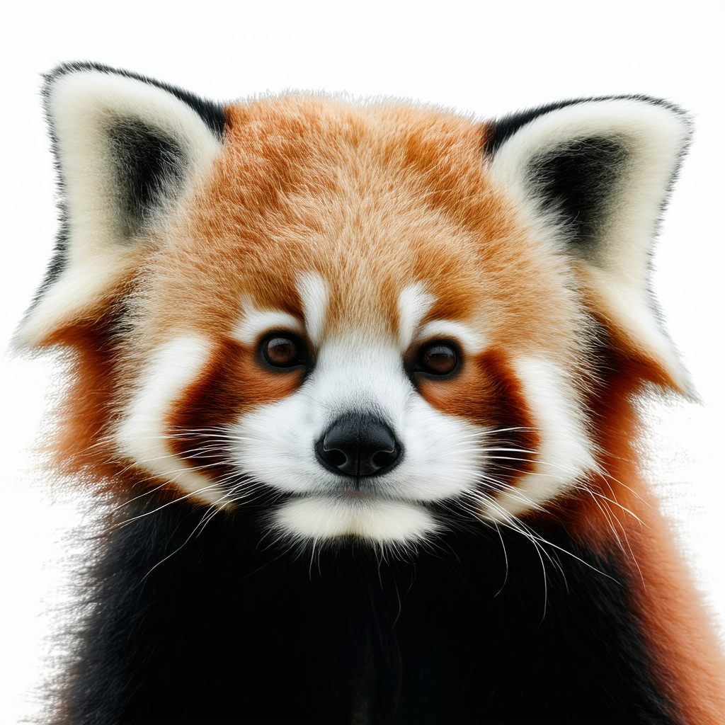 The Mountain Kids' Big Red Panda Portrait