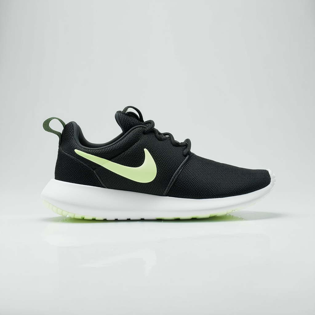 Nike Womens Roshe Two Black/Anthracit Sail Volt Running Shoe 8.5 Women US
