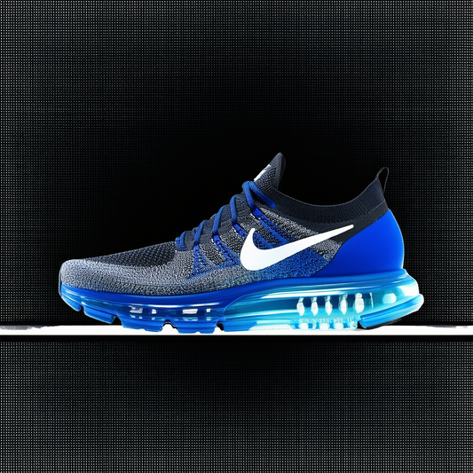 Nike Flyknit Max Black/Royal/Blue/White 620469-014