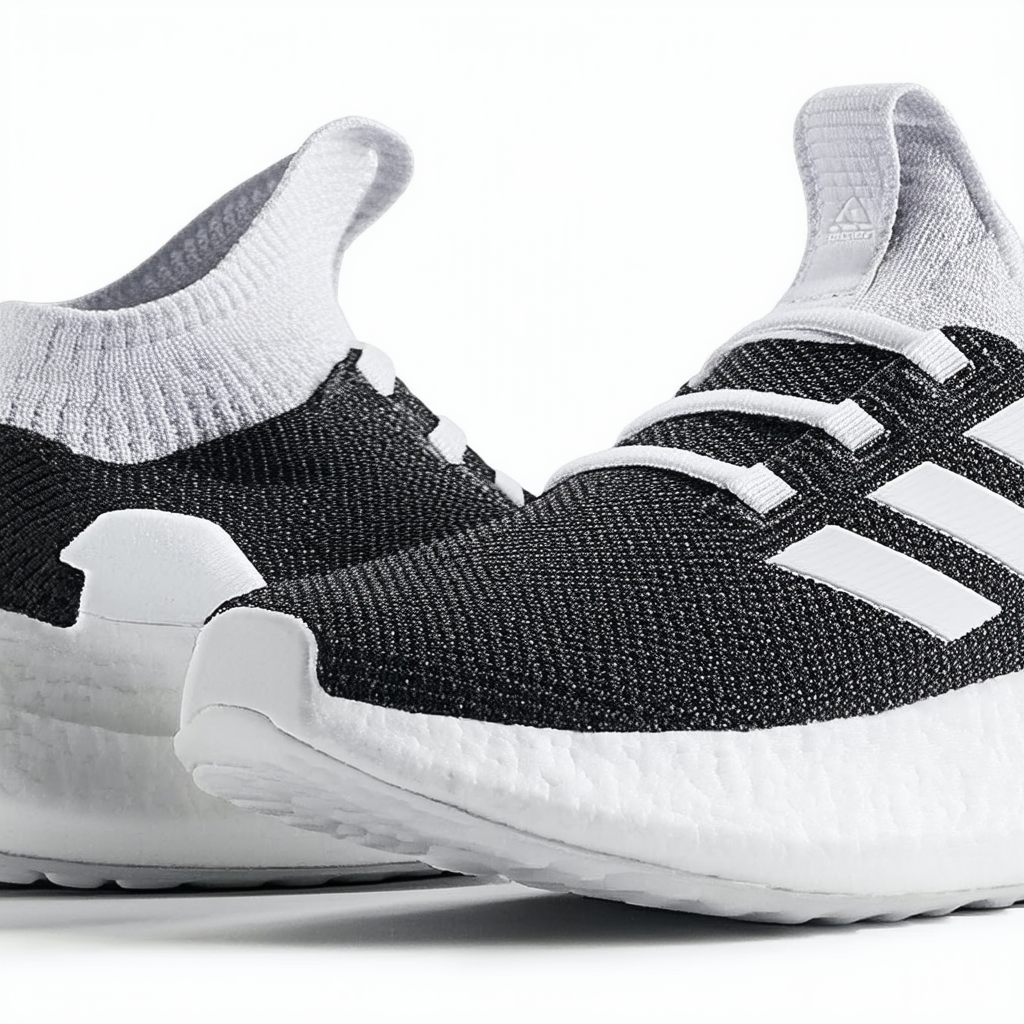 adidas Men's Lite Racer Adapt 4.0 Running Shoes, Black/White/White, 14