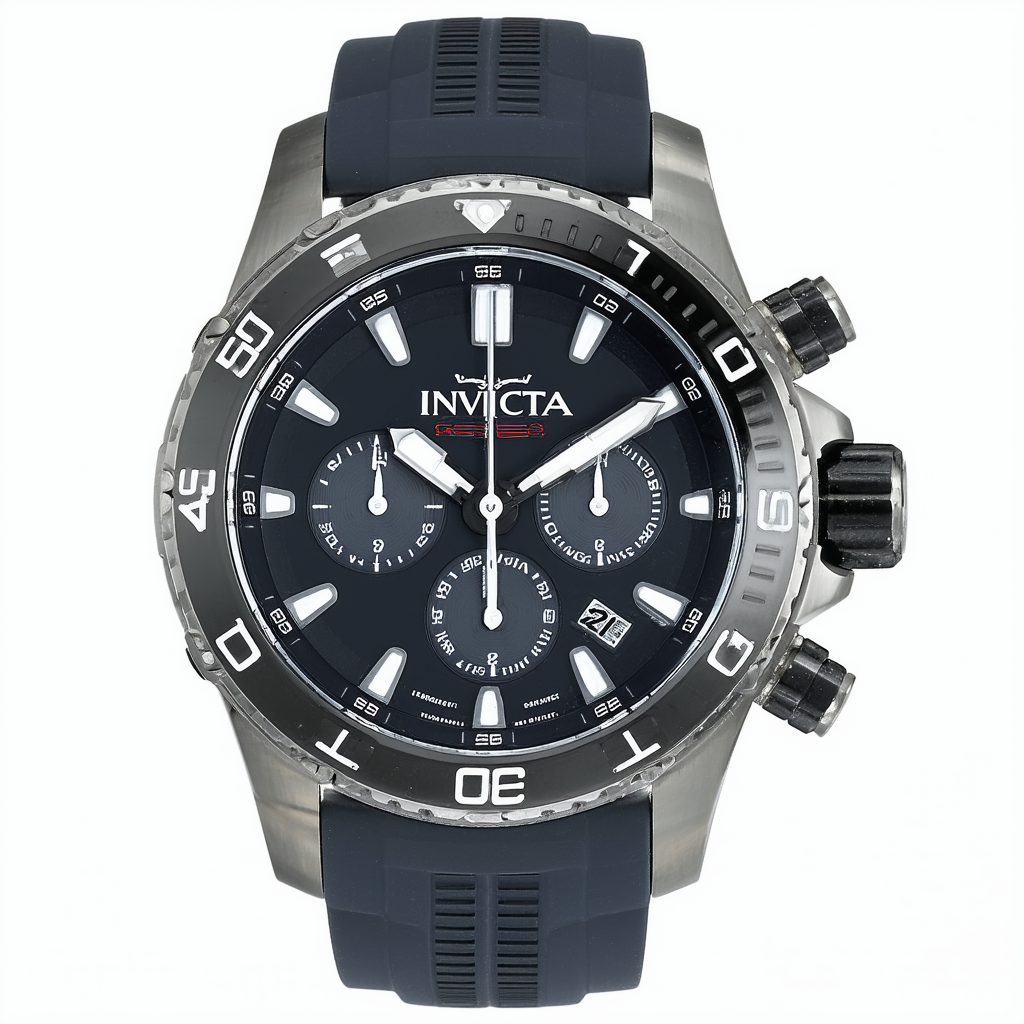 Invicta 14244 Mens Sea Base Swiss Chronograph Titanium Polyurethane Rubber Strap Watch