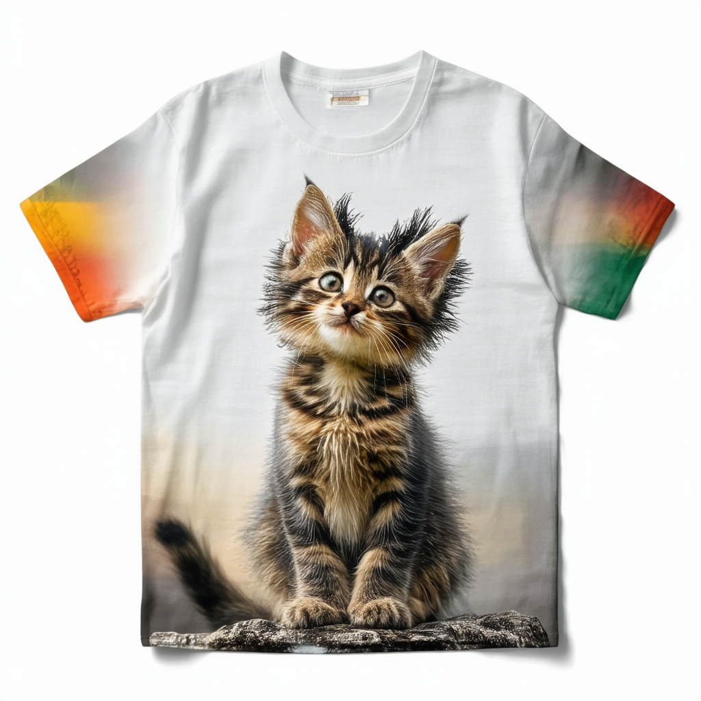 The Mountain Men's Rastafurrian Kitten T-Shirt
