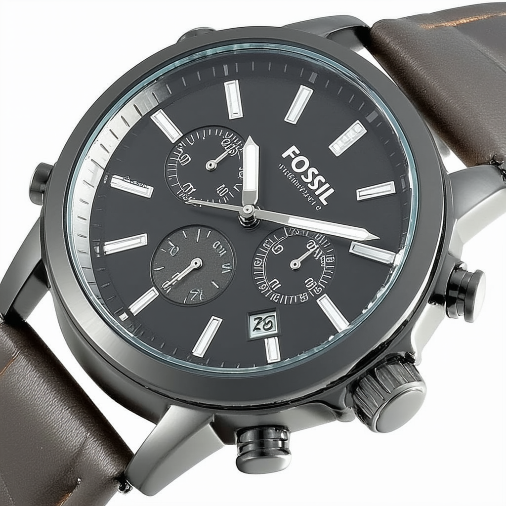 Fossil Men's FS4263 Arkitekt Gunmetal Ion-Plated Stainless Steel Watch