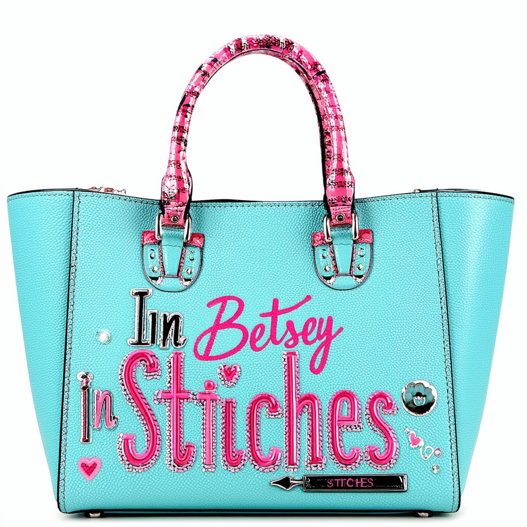 Betsey Johnson In Stitches Shopper