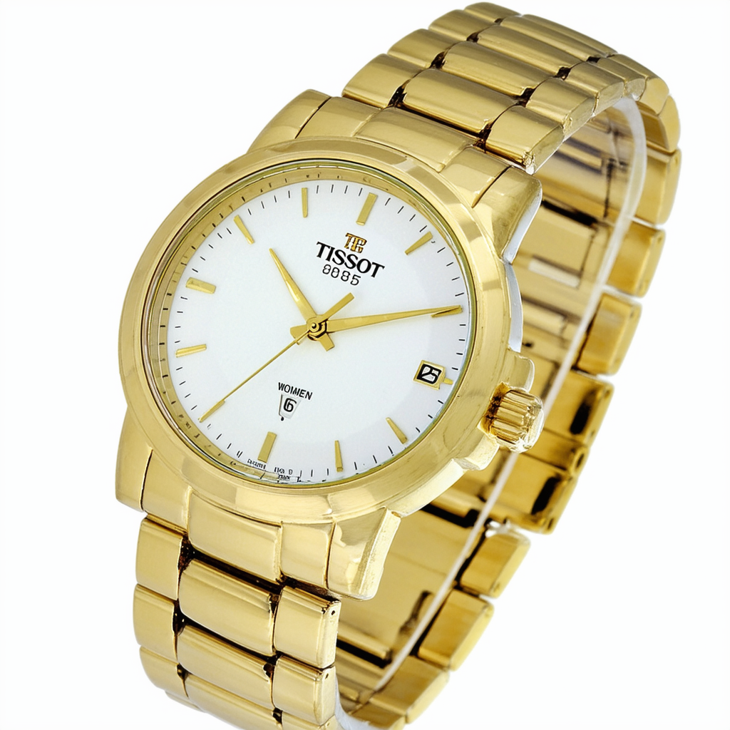 Tissot Women's T32518313 T-Classic Collection Gold-Tone Watch