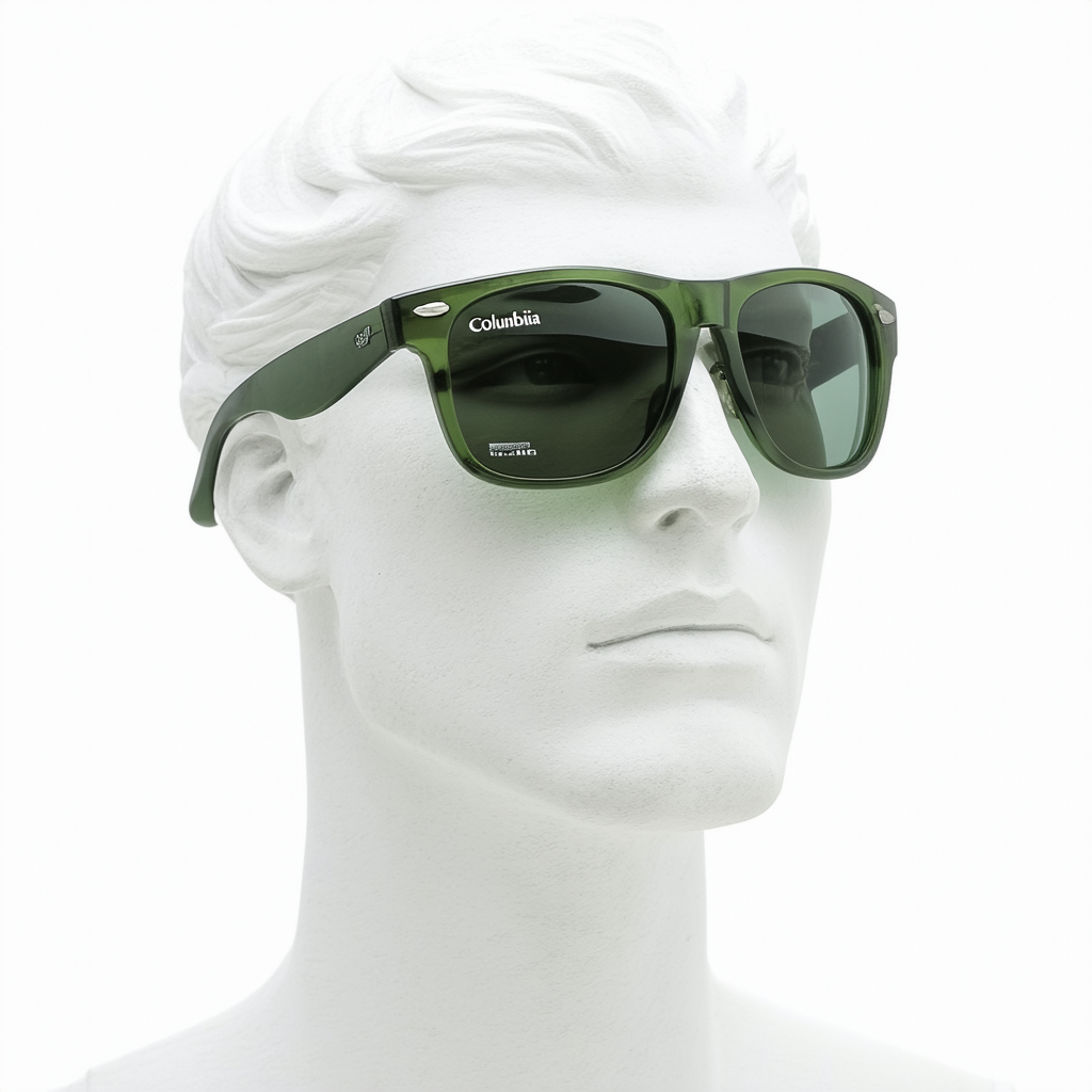Columbia Mens Deadfall Non-Polarized UV Protection Aviator Sunglasses Green 57mm