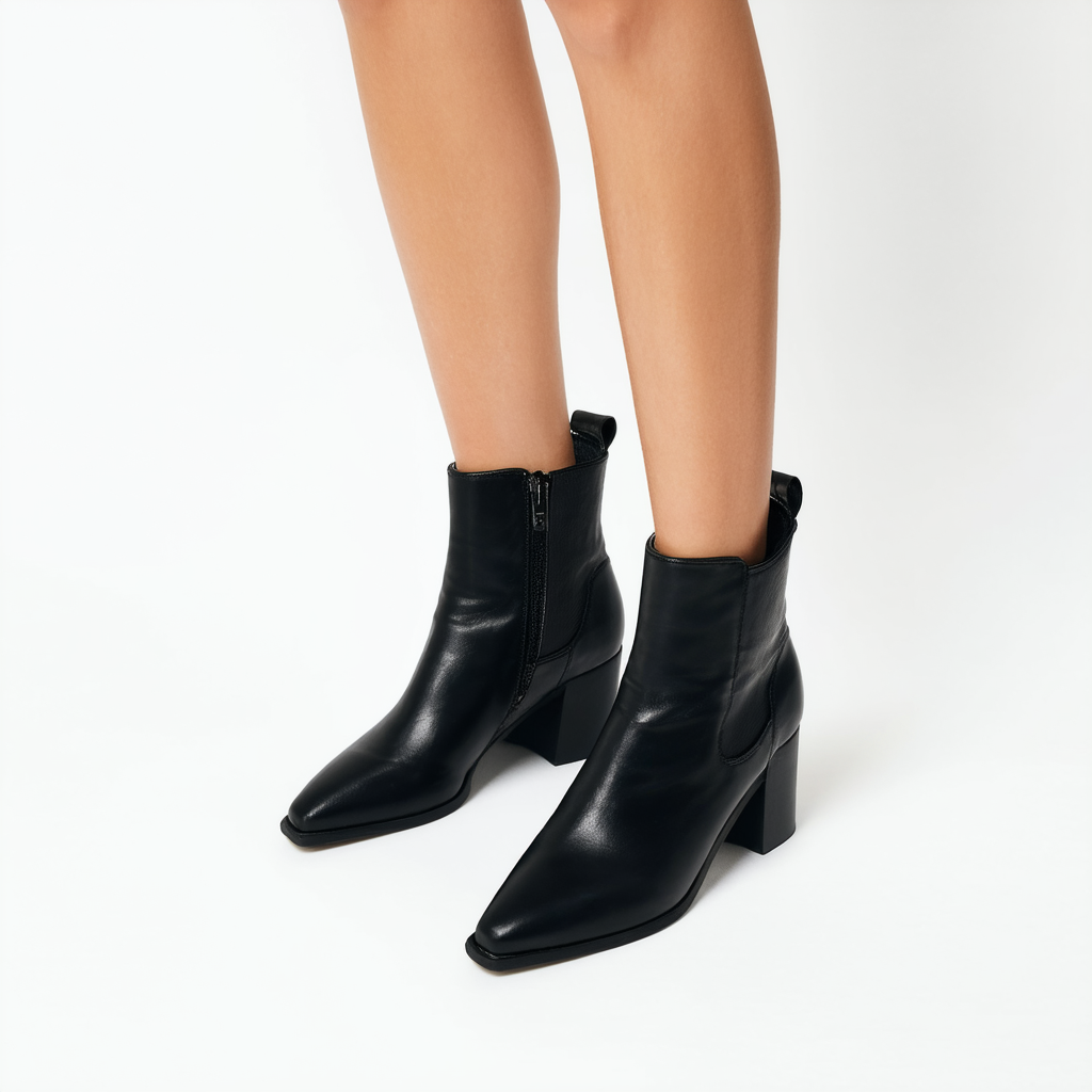 Steve Madden Women's Sadie Black Boot Casual