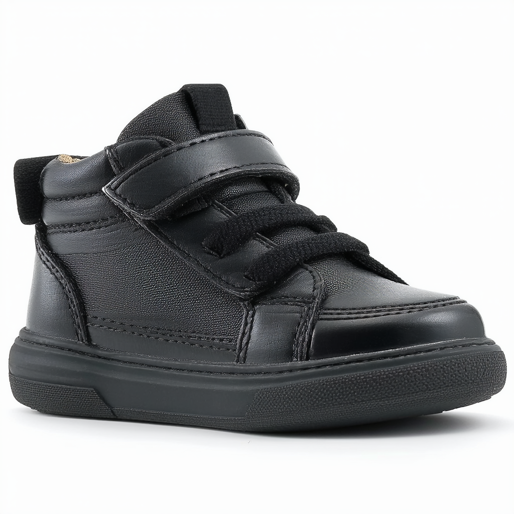 Steve Madden Boy's BWELL Sneaker, Black, 12 M US Little Kid