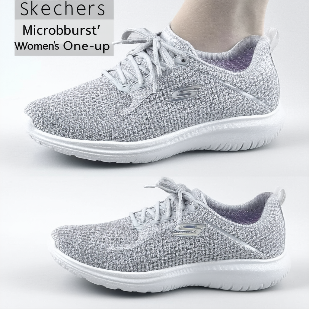 Skechers Women's Microburst One up Fashion Sneaker