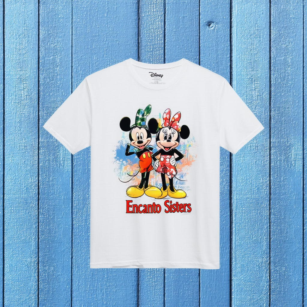 Disney Big & Tall Encanto Sisters Men's Tops Short Sleeve Tee Shirt