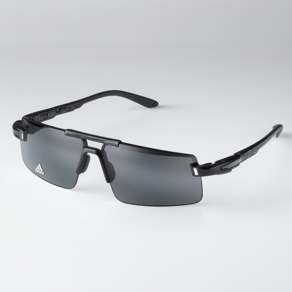 adidas Evil Cross Halfrim S A411 6050 Rectangular Sunglasses