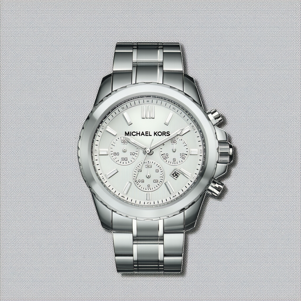 Michael Kors Men's Jet Master Silver-Toned Watch MK9024