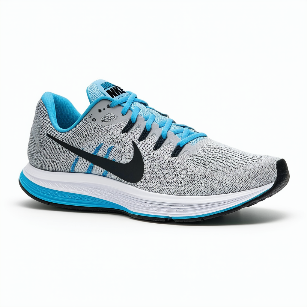 NIKE Zoom Vomero 7 VII Grey Blue Mens Running Shoes 511488-140