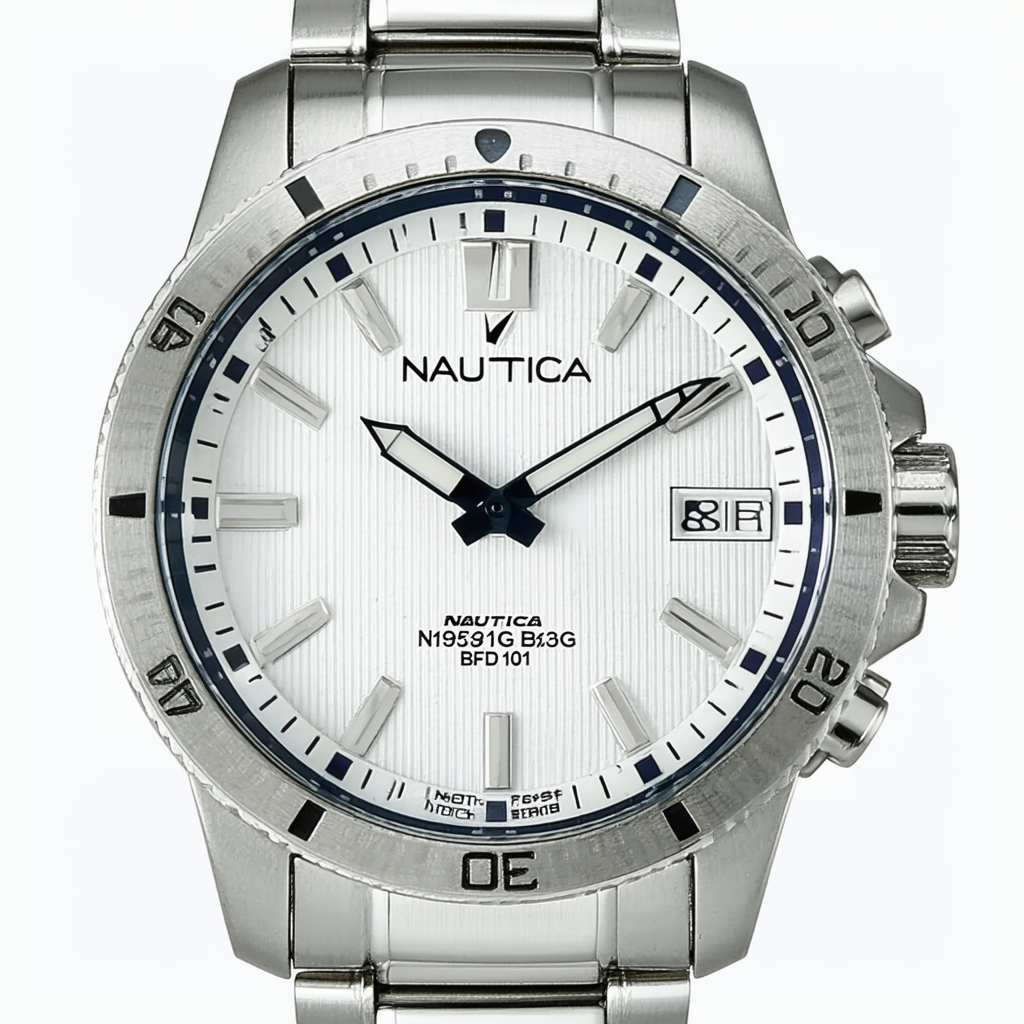 Nautica Men's N19581G BFD 101 Sporty Bracelet Watch