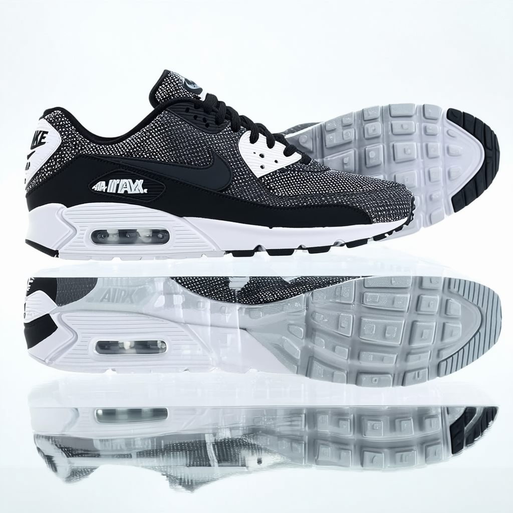 Nike Mens Air Max 90 Jacquard Running Shoes