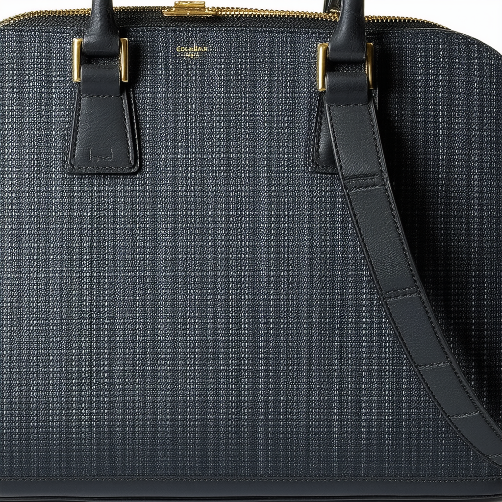 Cole Haan Leesa Weave Double Zip Satchel