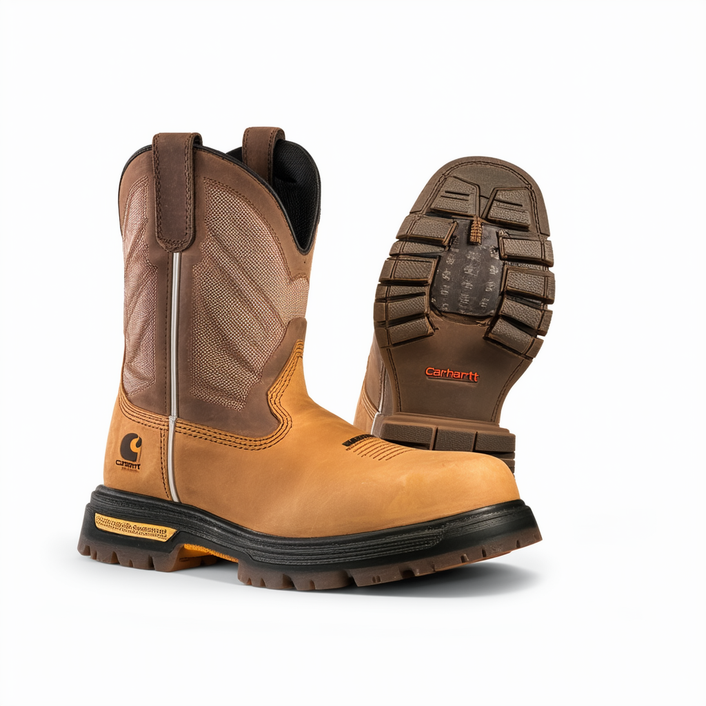 Carhartt Men's Western Steel Toe Pull On Boot