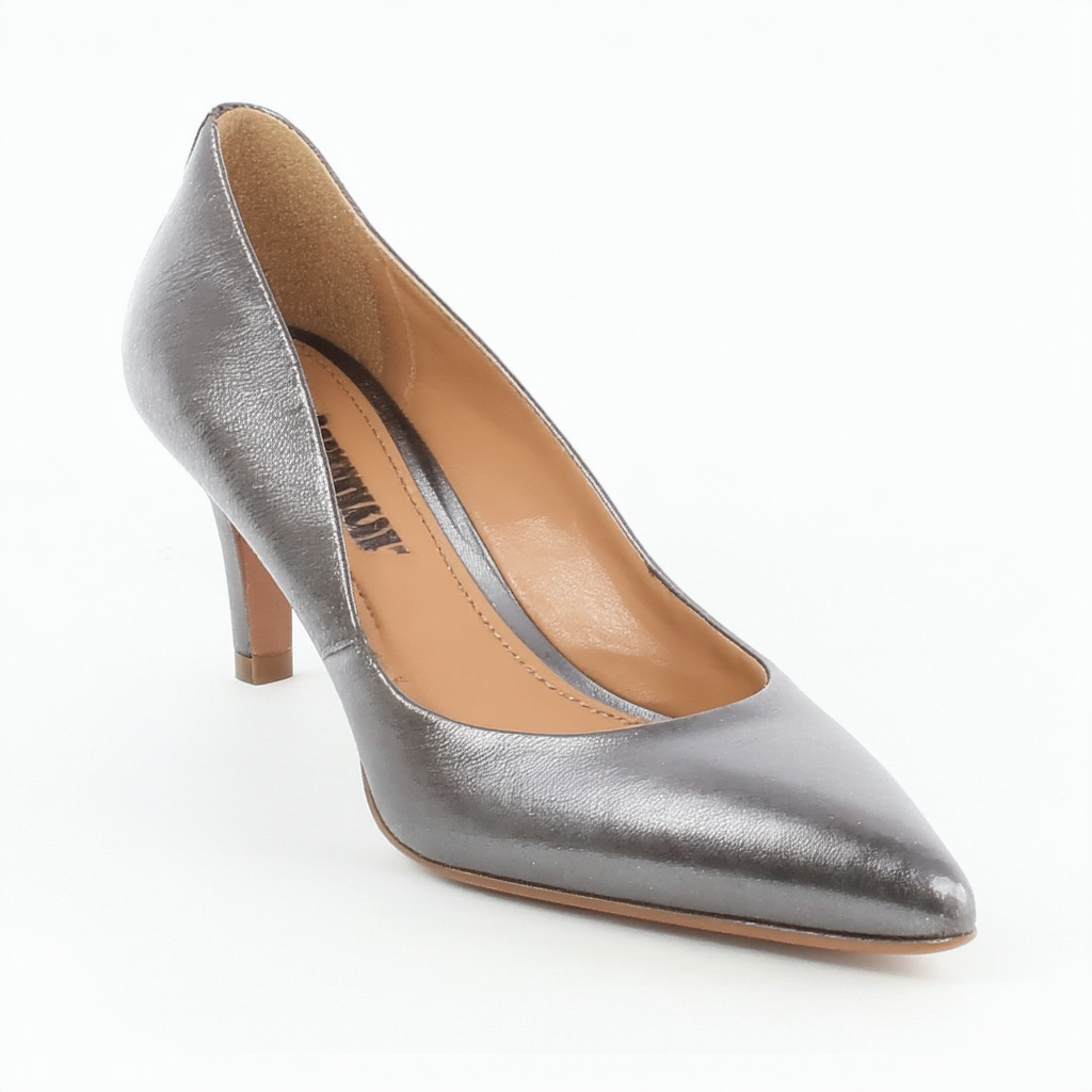 Lucky Brand Women's Lideton Pump, Titanium, 7.5 Medium US