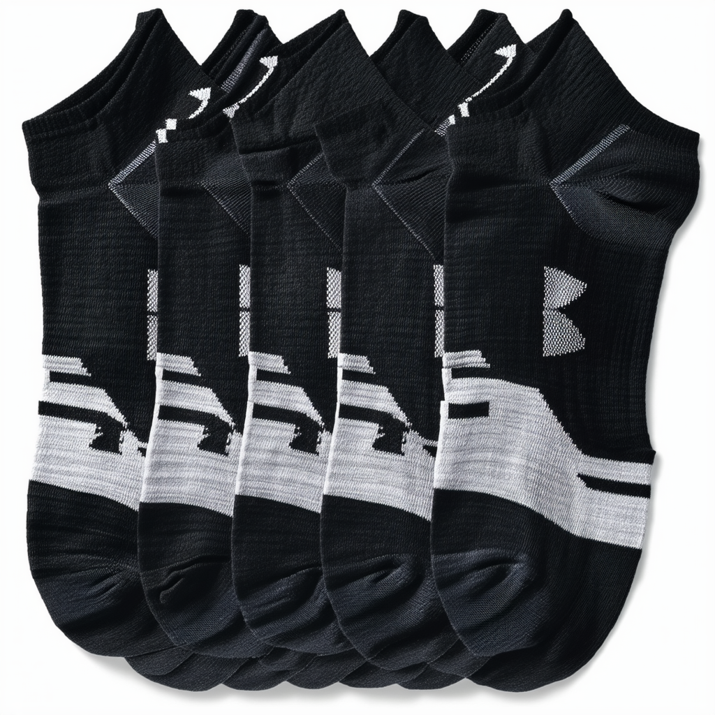Under Armour Men's Resistor No-Show Socks 6-Pack