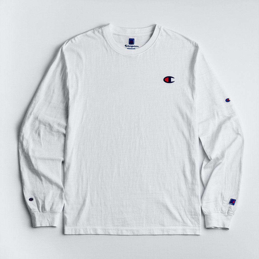 Champion Vapor Cotton Long Sleeve Tee T390