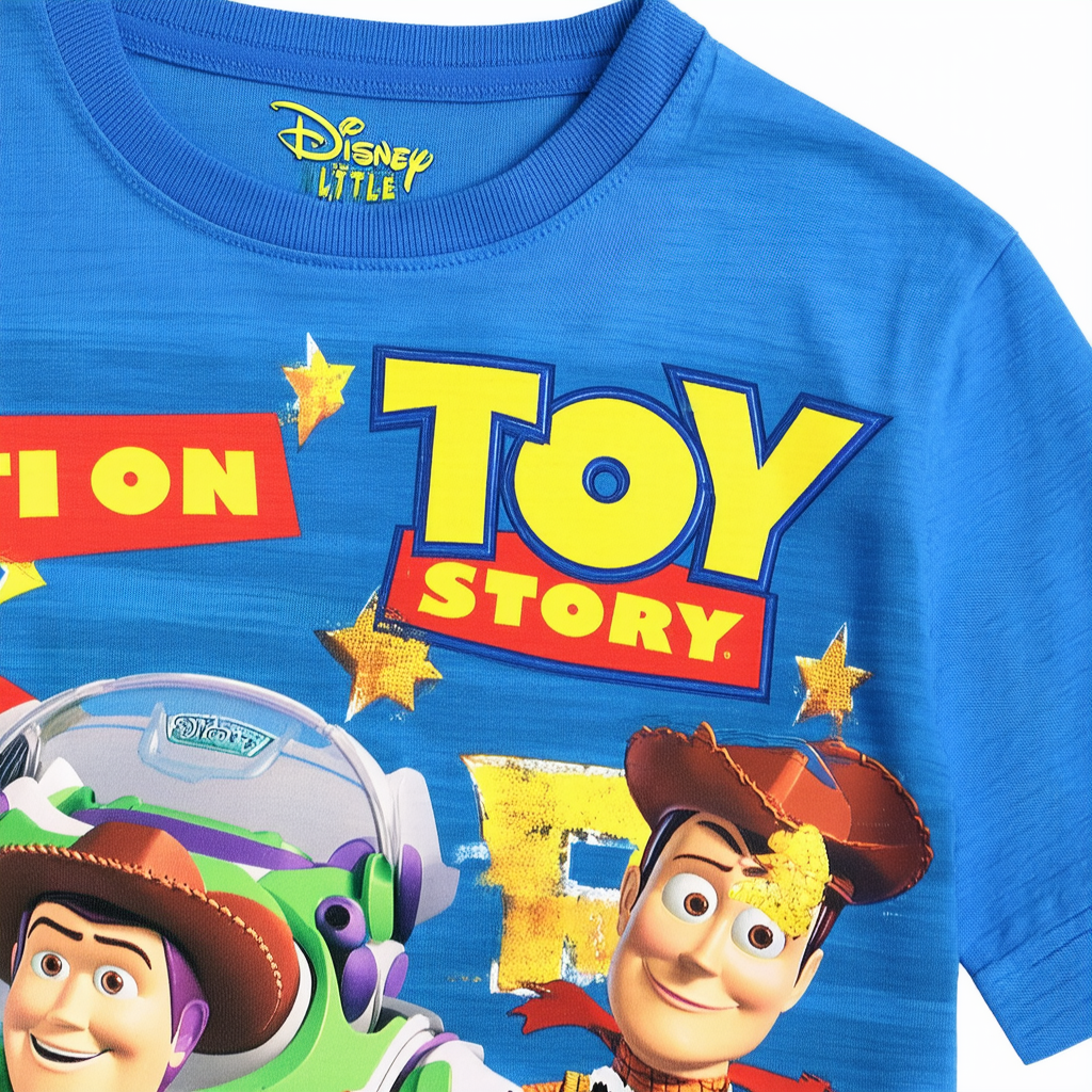 Disney Boys' Little Boys' Toy Story Action Heroes Short Sleeve T-Shirt