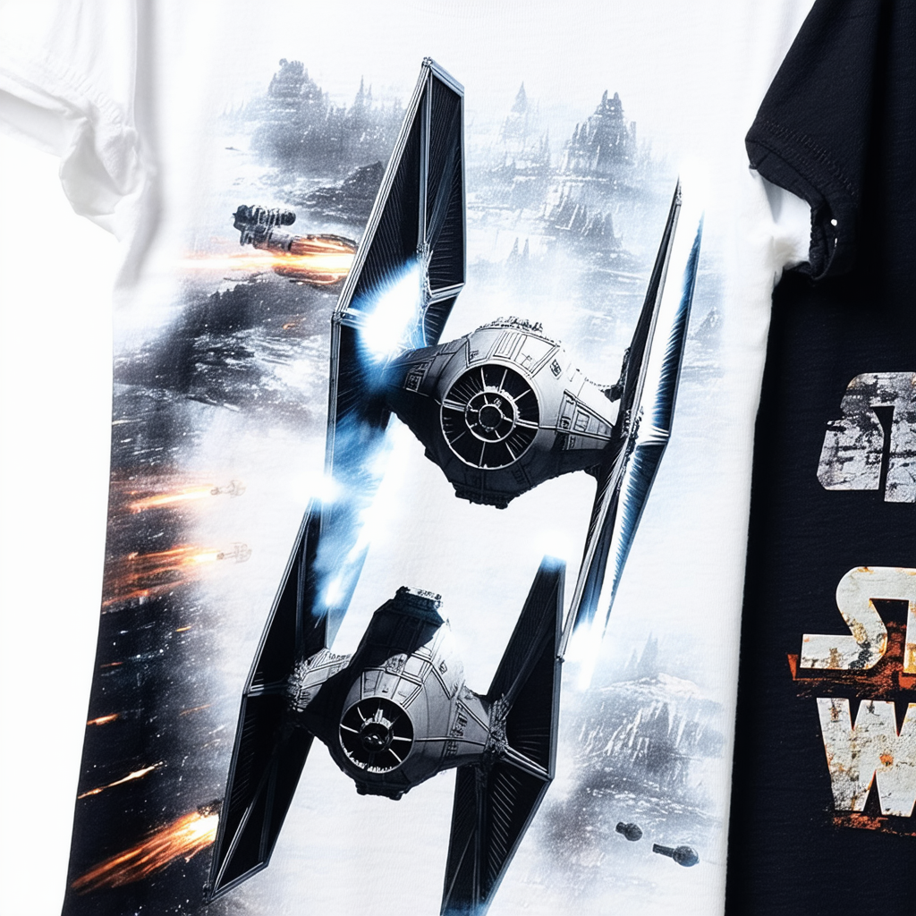 Men's Star Wars TIE Fighterprint T-Shirt