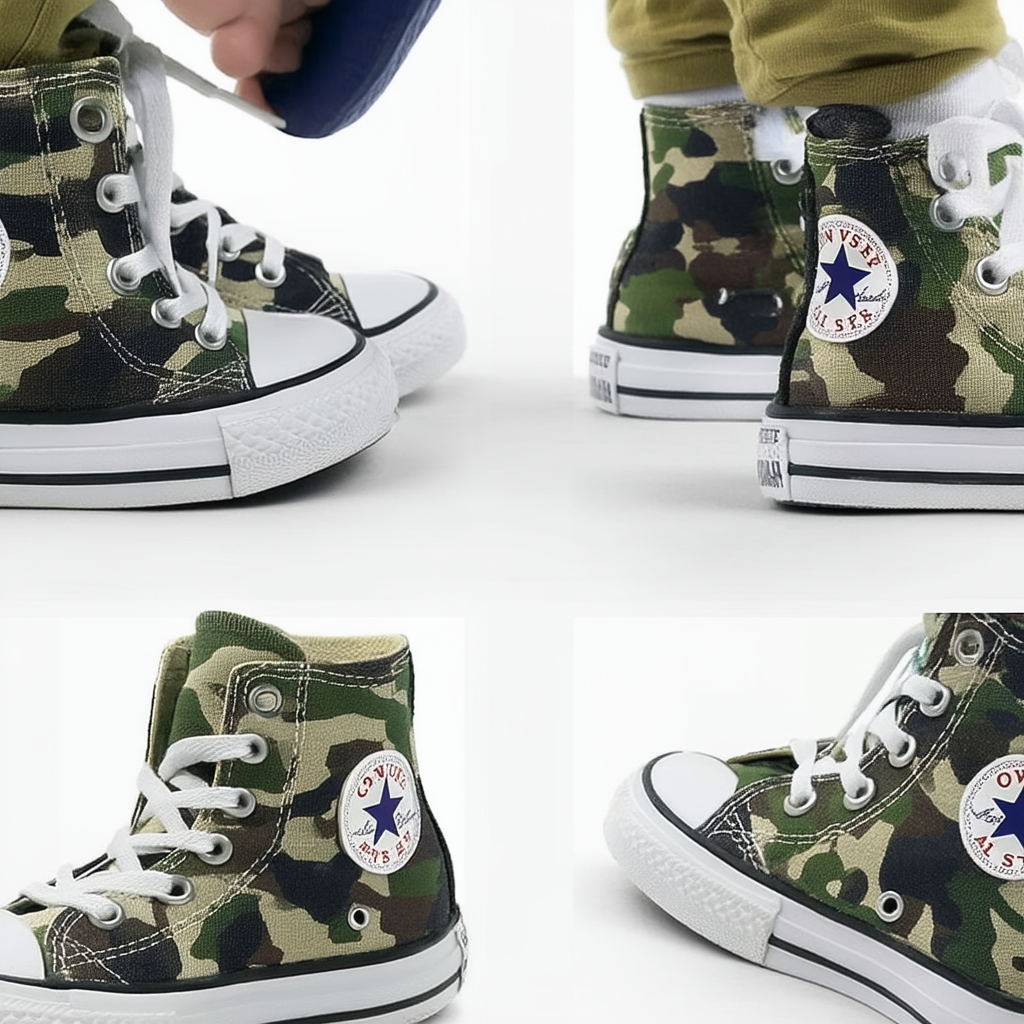 Converse Boys All Star Camo Pack