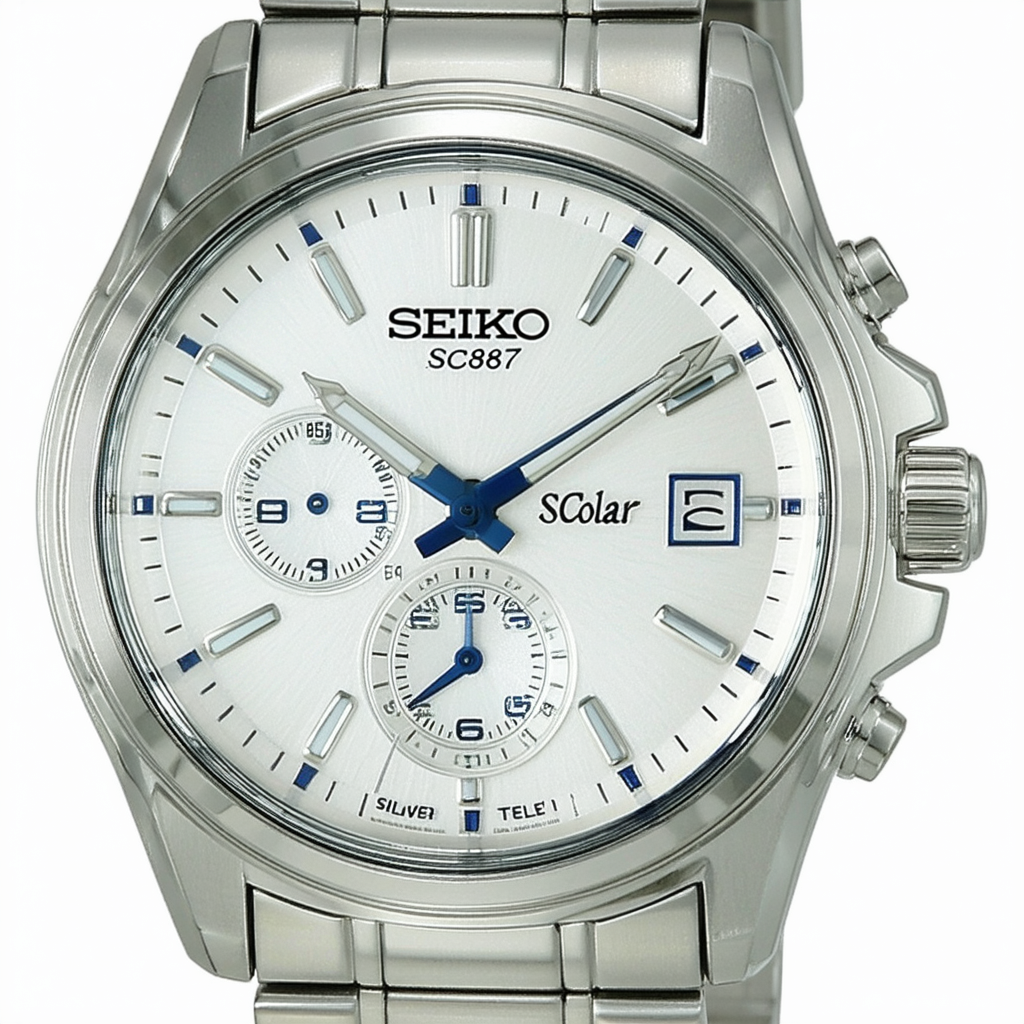 Seiko Women's SSC867 Solar Silver-Tone Stainless Steel Watch