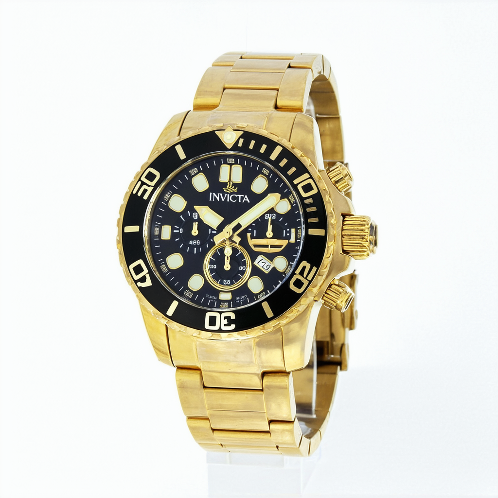 Invicta Men's 22767 Pro Diver Analog Display Quartz Gold Watch