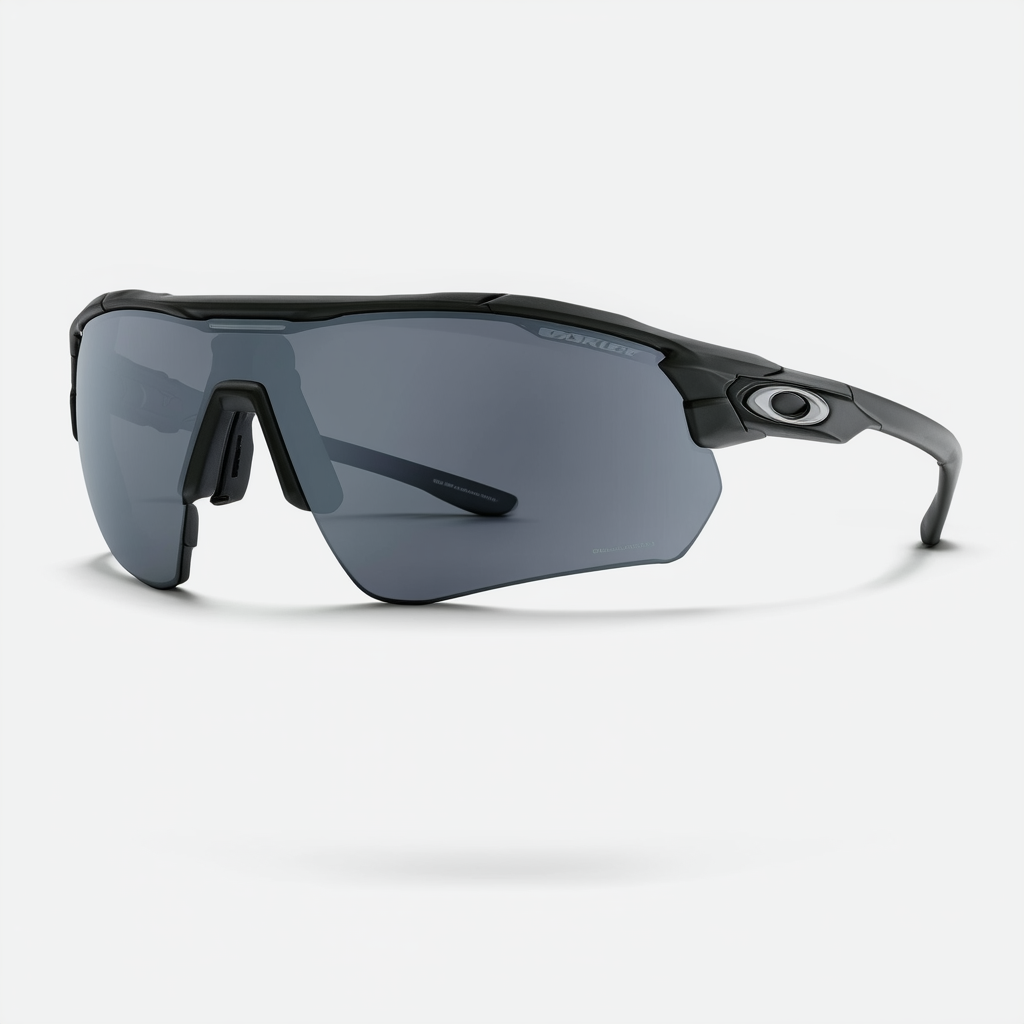 Oakley Men's SI Split Jacket Sunglasses (Matte Black Frame/Grey & VR28 Lens)