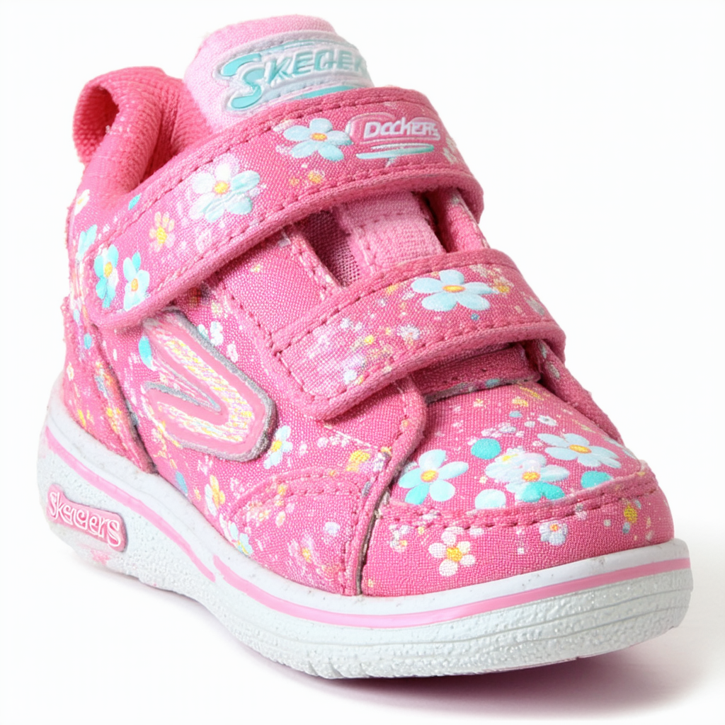 Skechers Baby-Girl's Daisy Lites Sneaker