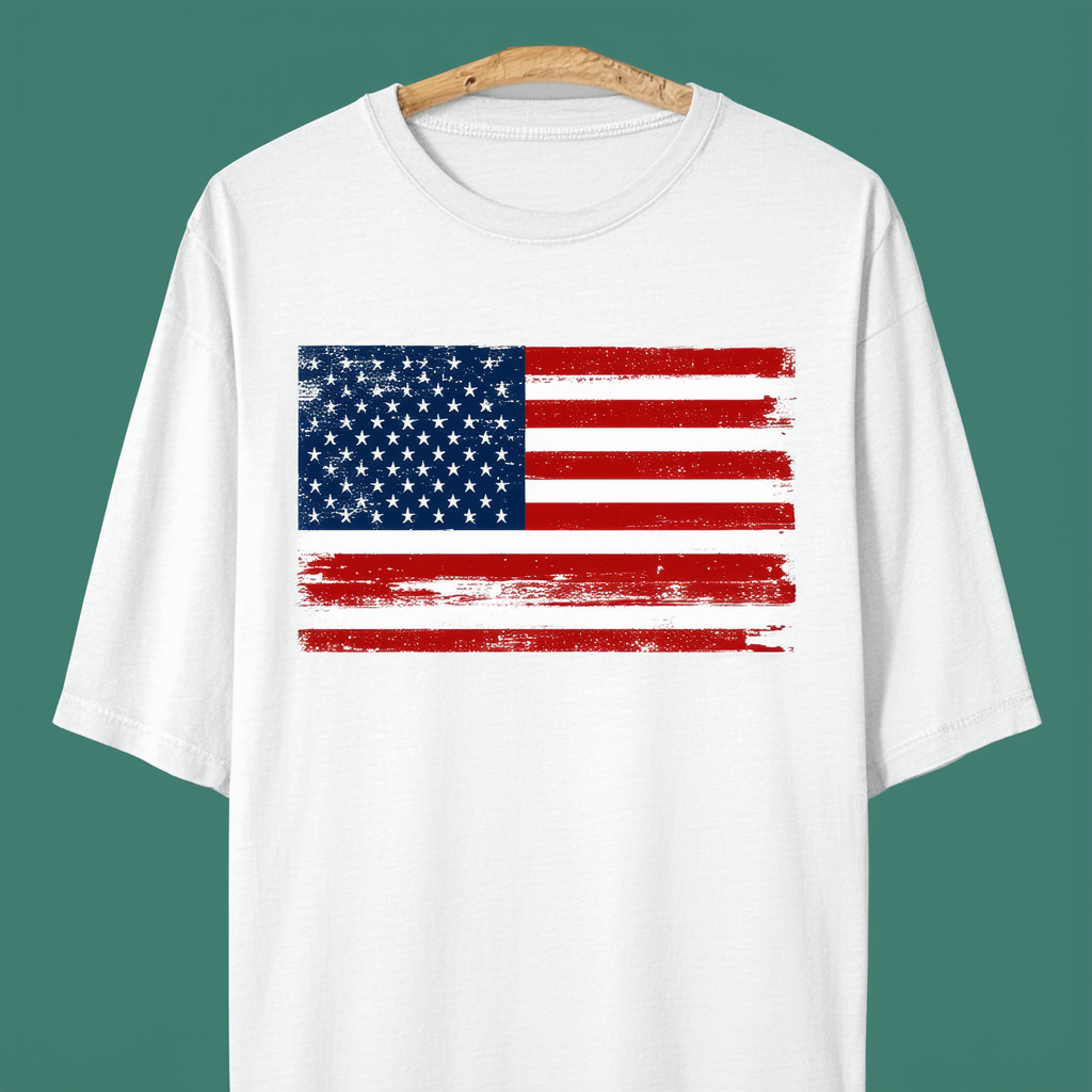 Threadrock Mexican American Flag Unisex Raglan T-Shirt