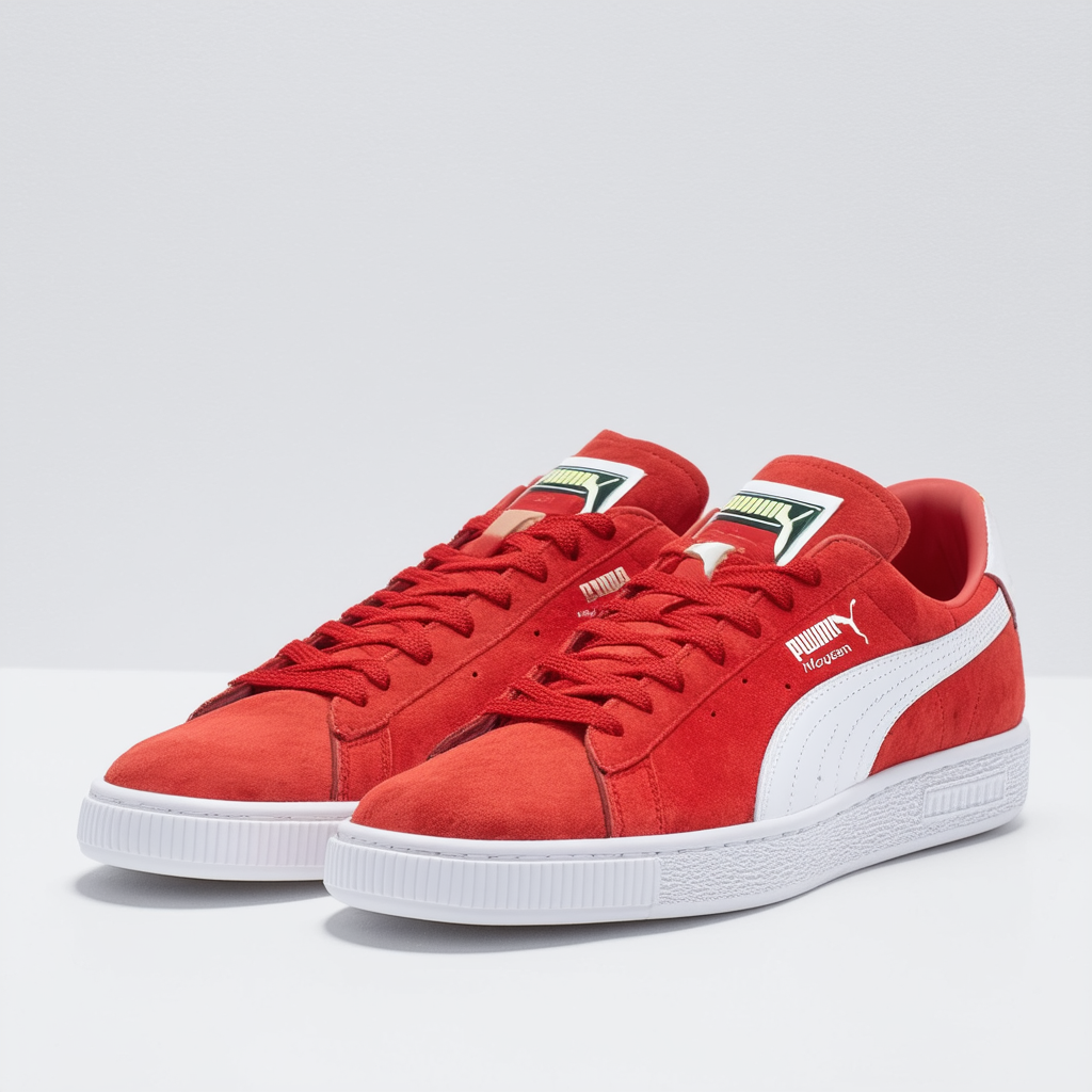PUMA Alexander McQueen Tabaka Women's Shoes Red/White 355935-04