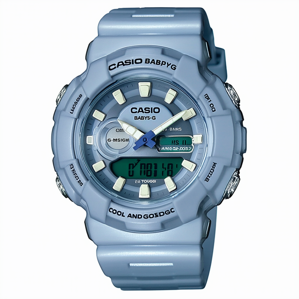 Casio Women's MSG300C-7B2 Baby-G G-MS Cool and Tough Ana-Digi Watch