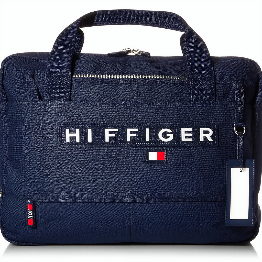 Tommy Hilfiger Patch Travel Tote, Navy, One Size