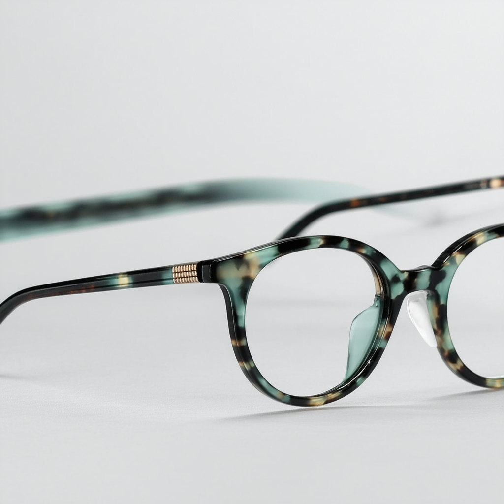 FOSSIL Eyeglasses ELYSSA 0FU4 Black Tortoise Mint 51MM