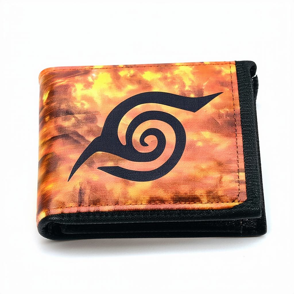 Naruto Hidden Leaf Village Bifold Wallet