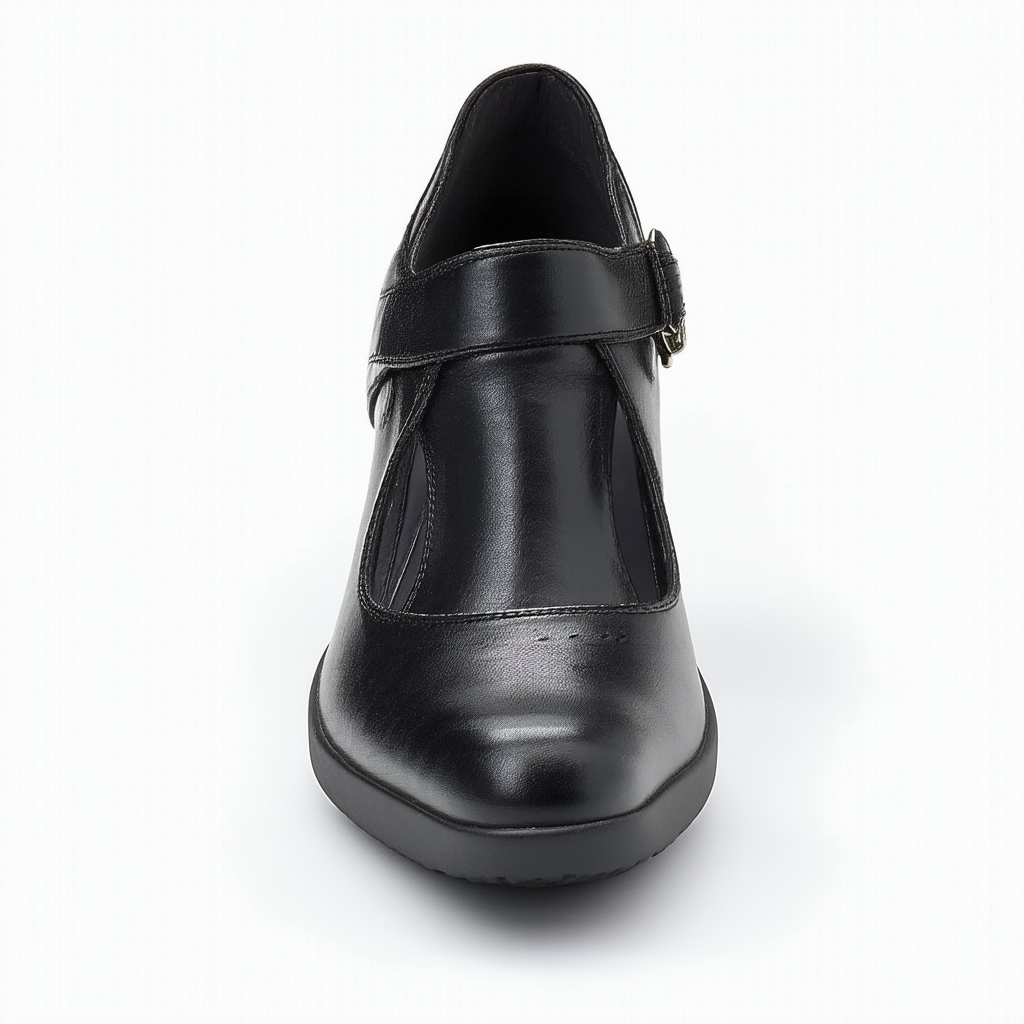 Rockport Cobb Hill Women's Venera Valentina Dress Pump, Black Leather, 7 M US