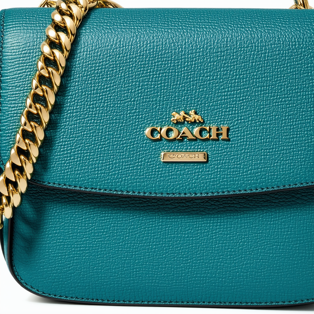 COACH LEXY CHAIN SHOULDER BAG, F22209, TEAL